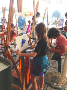 Kids Painting Digital Artwork