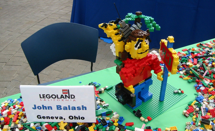 John Balash LEGO finalist master builder