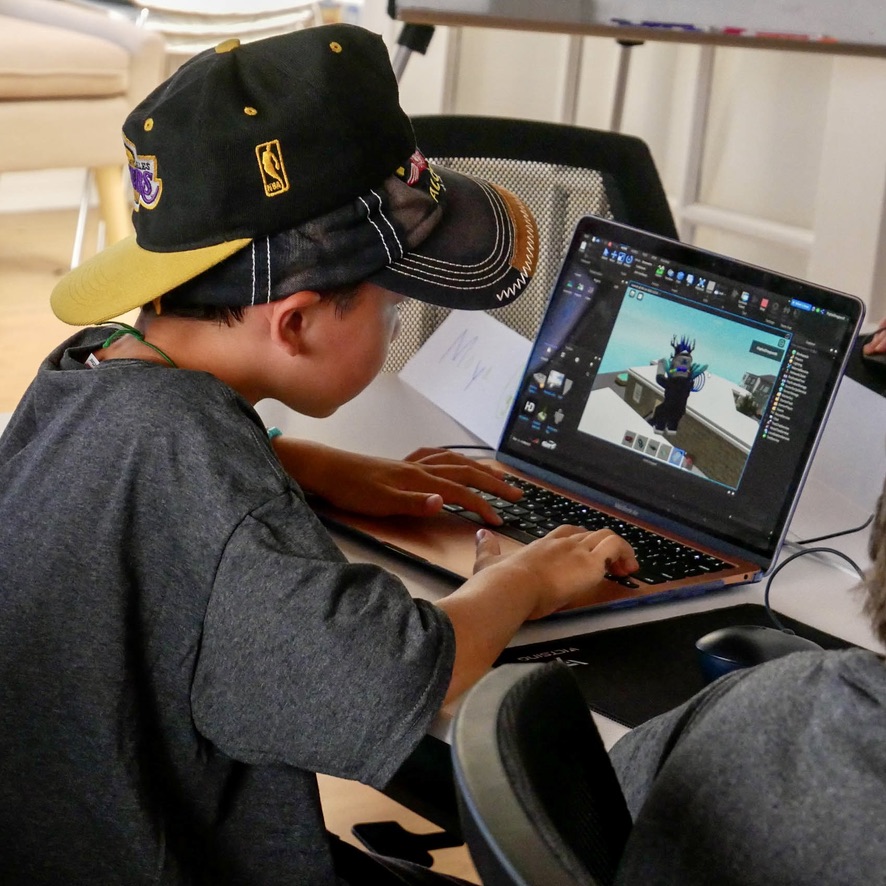 Learn to create your own Roblox game in virtual camp