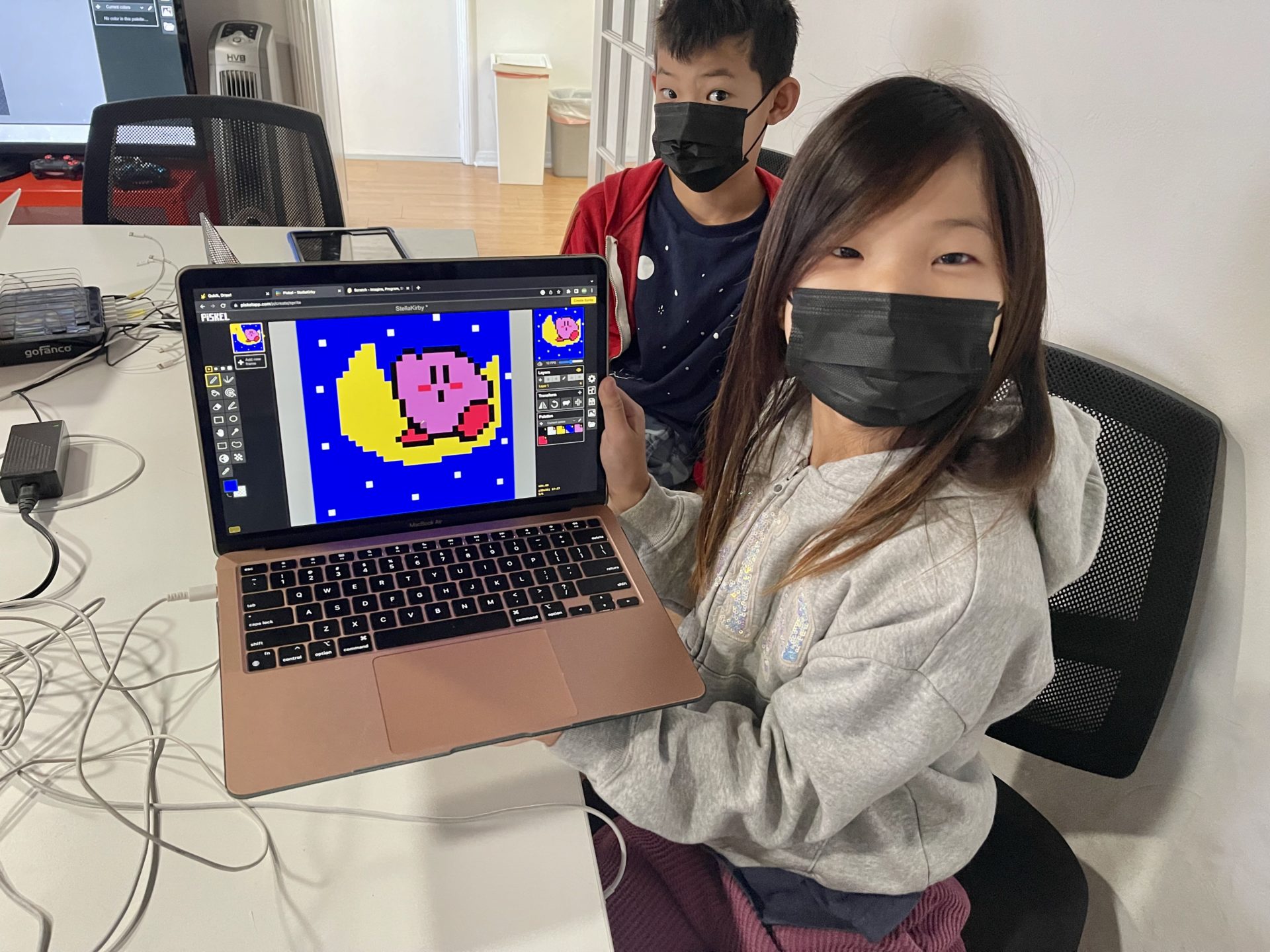 Digital Art Classes for kids during holiday week